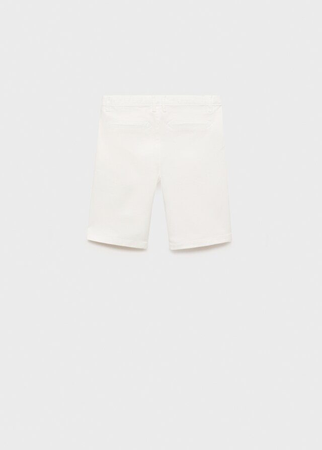 Mango Bermuda Slim-fit Chino Cotone