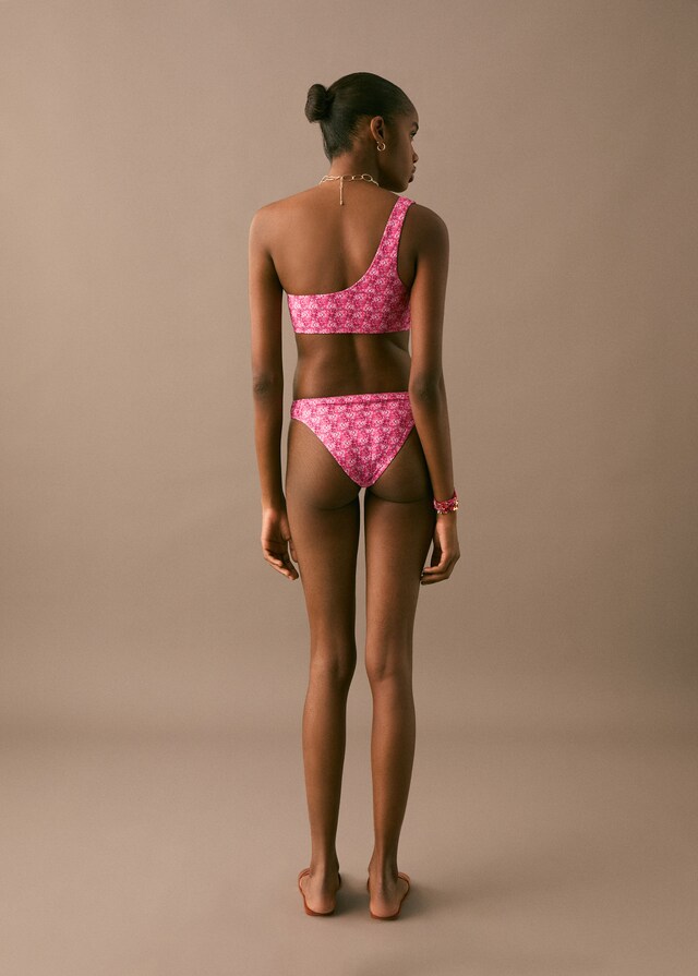 Mango Bikini Stampa Asimmetrica