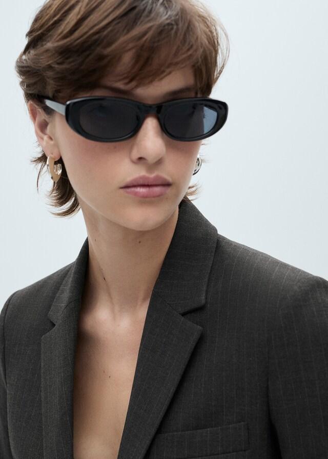 Mango Blazer Completo Gessato