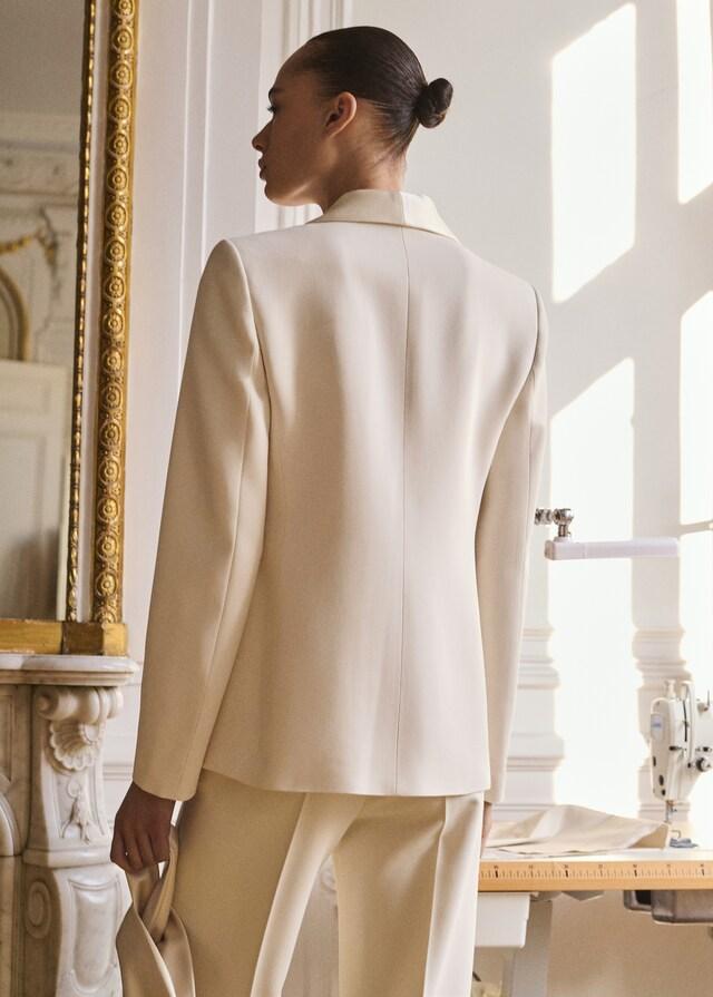 Mango Blazer Completo Revers Raso