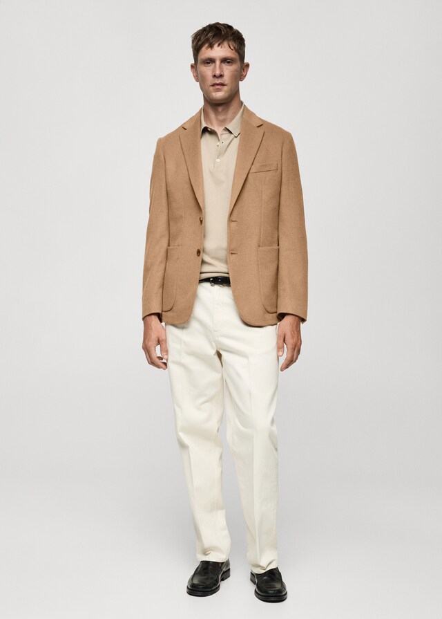 Mango Blazer Lana Slim-fit