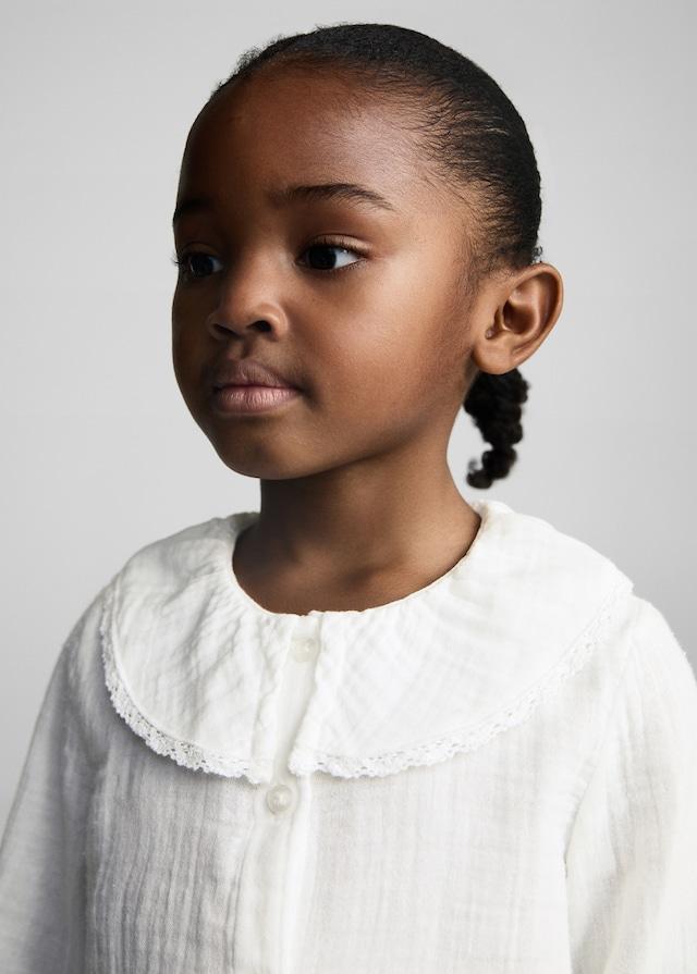 Mango Blusa Cotone Bambula