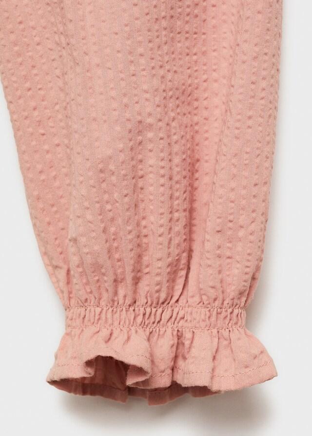 Mango Blusa Cotone Texture