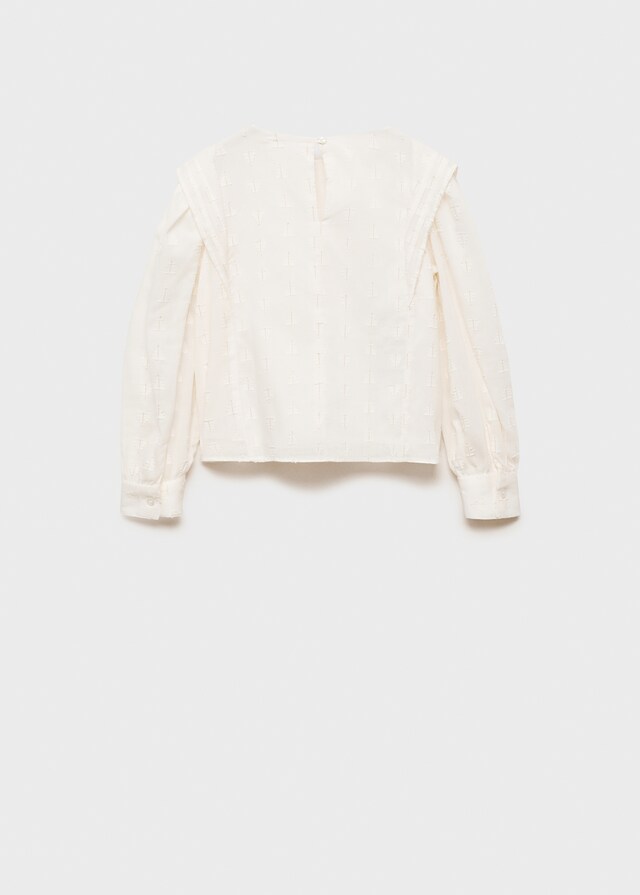 Mango Blusa Filo Metallizzato