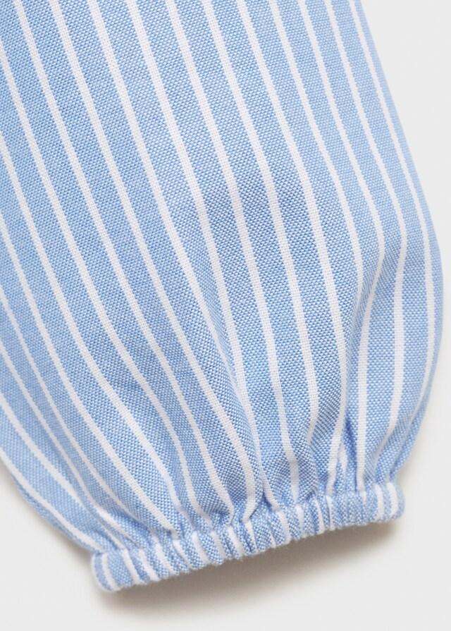 Mango Blusa Righe Cotone