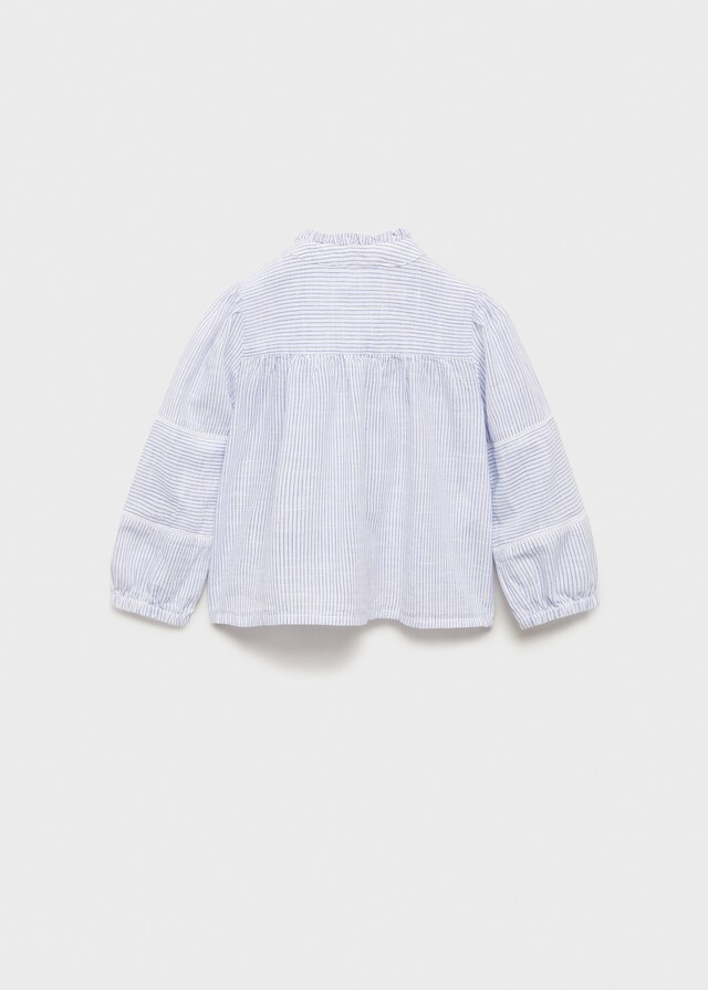 Mango Blusa Righe Voile