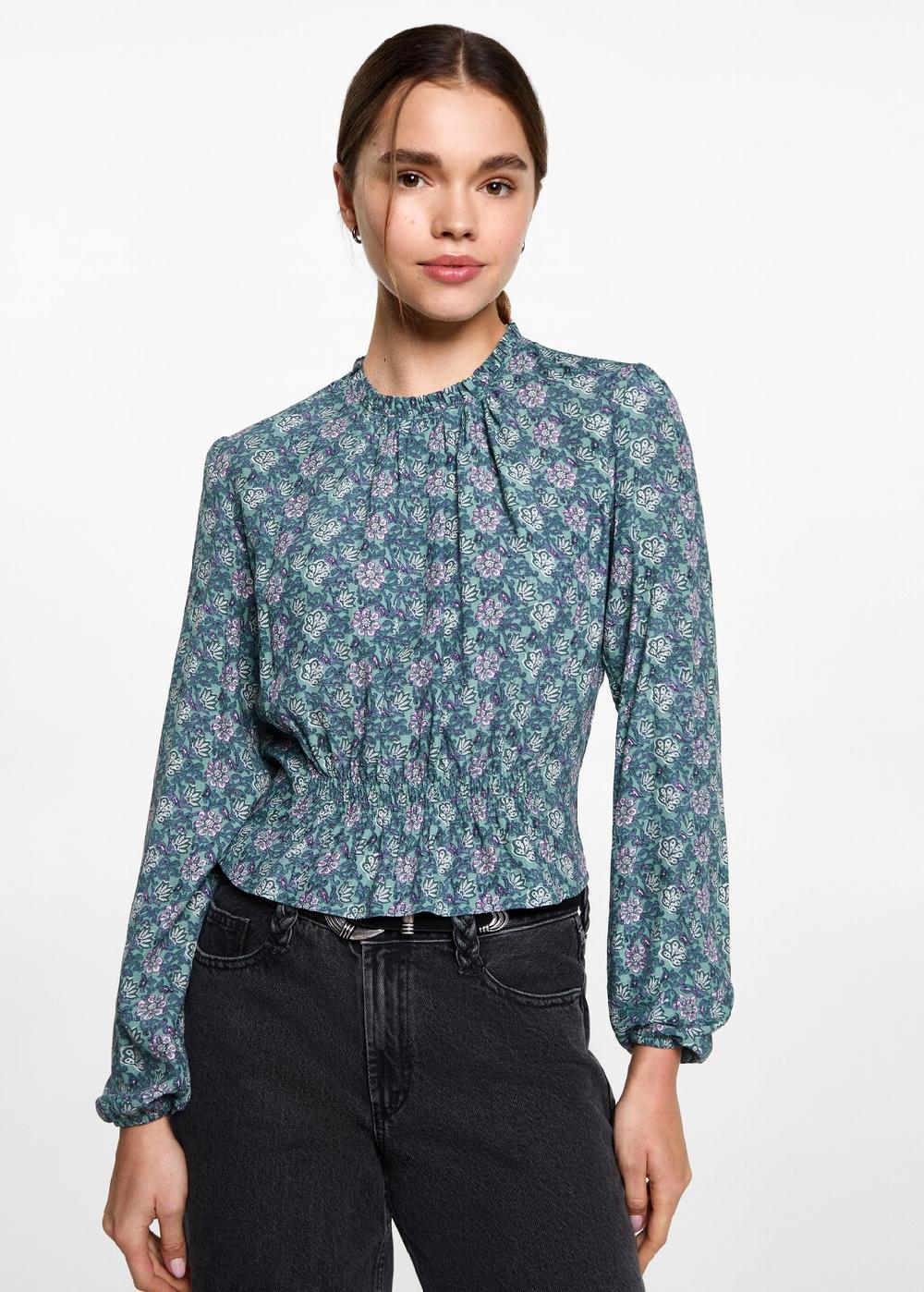 Mango Blusa stampa floreale