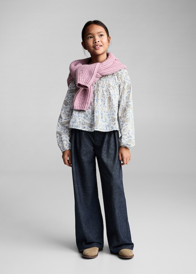 Mango Blusa Stampa Paisley