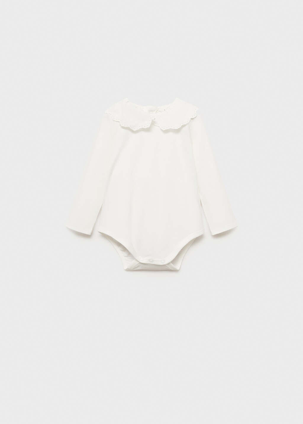 Mango Body con scollo a babydoll ricamato