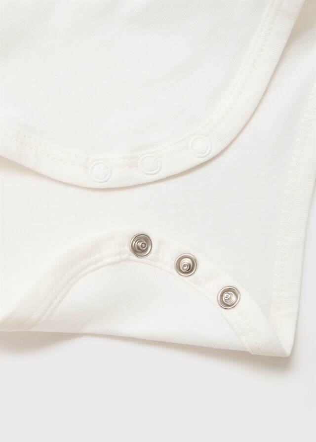 Mango Body Cotone Collo Bebè