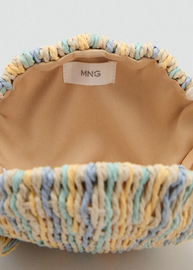 Mango Borsa A Cesto Conchiglia
