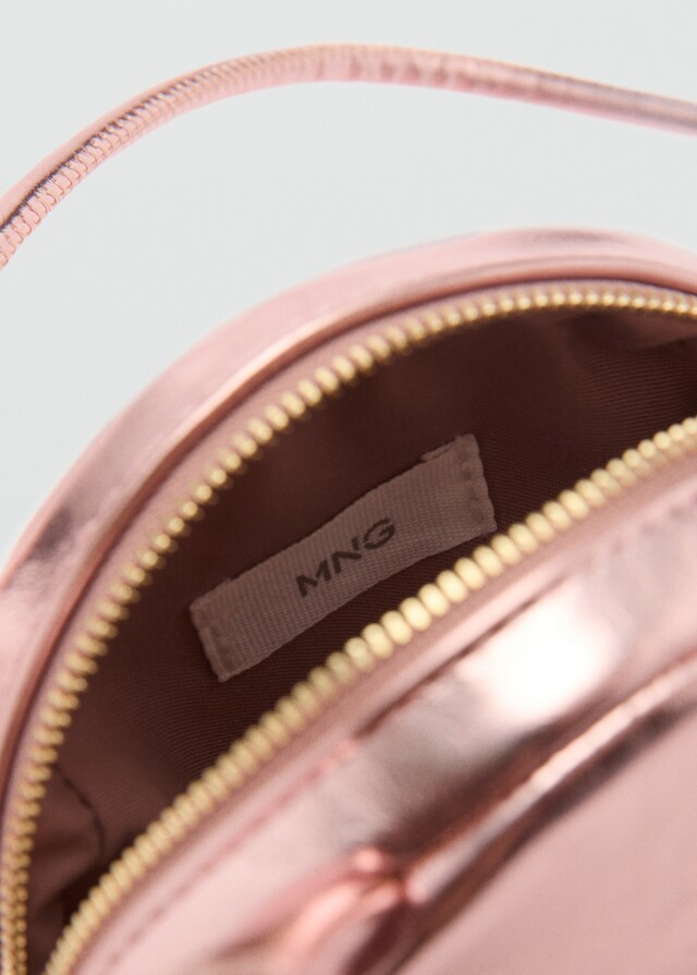 Mango Borsa Orsetto Metallizzata