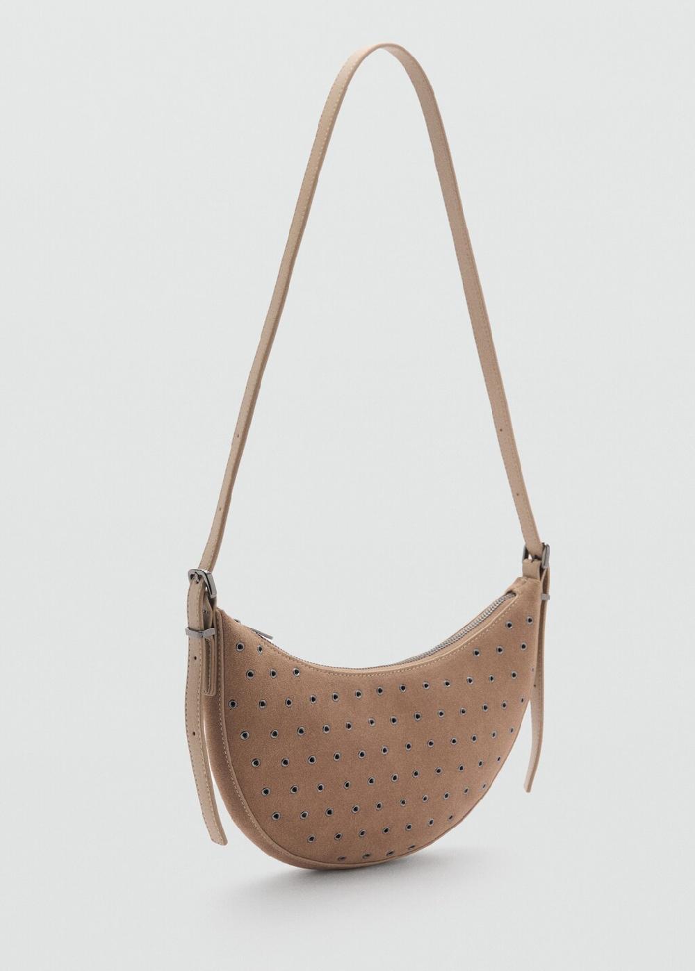 Mango Borsa ovale pelle