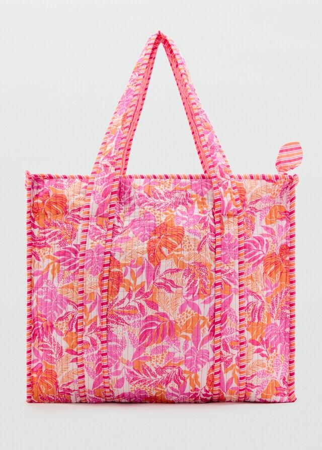 Mango Borsa Tote Stampa