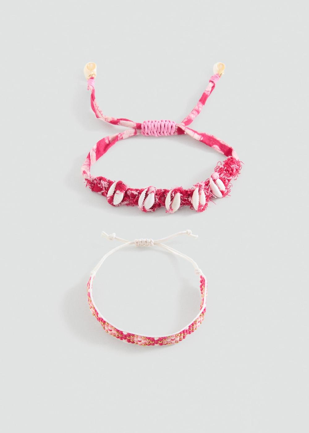 Mango Bracciale cristalli sfaccettati