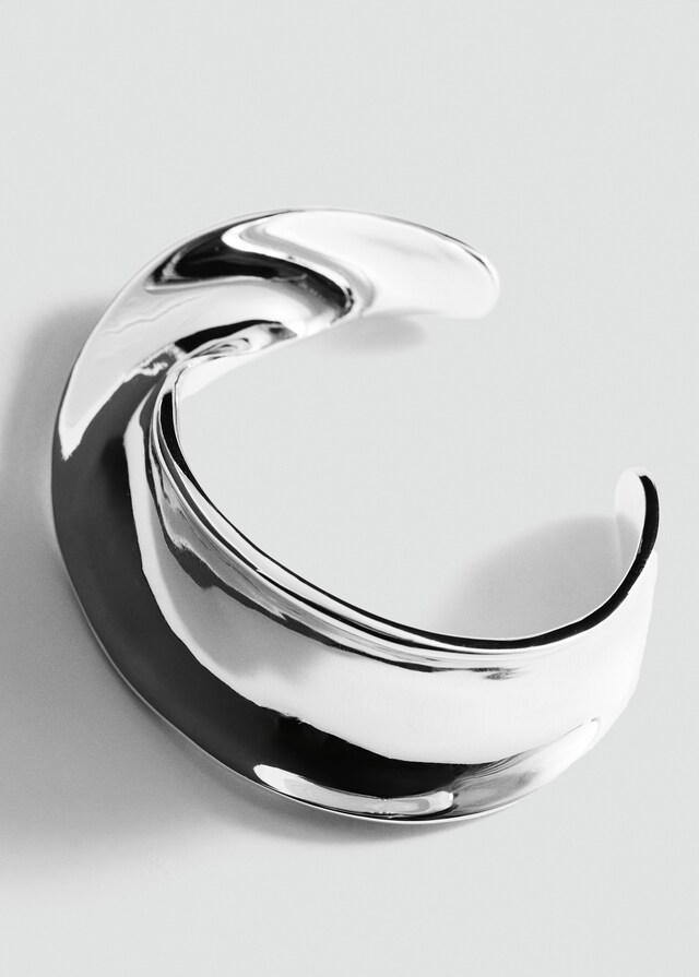 Mango Bracciale Rigido Attorcigliato