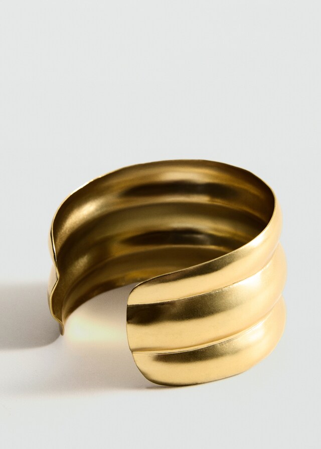 Mango Bracciale Rigido Rilievo