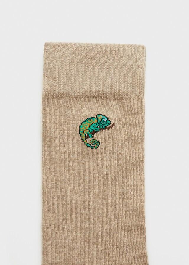 Mango Calzini Cotone Stampa