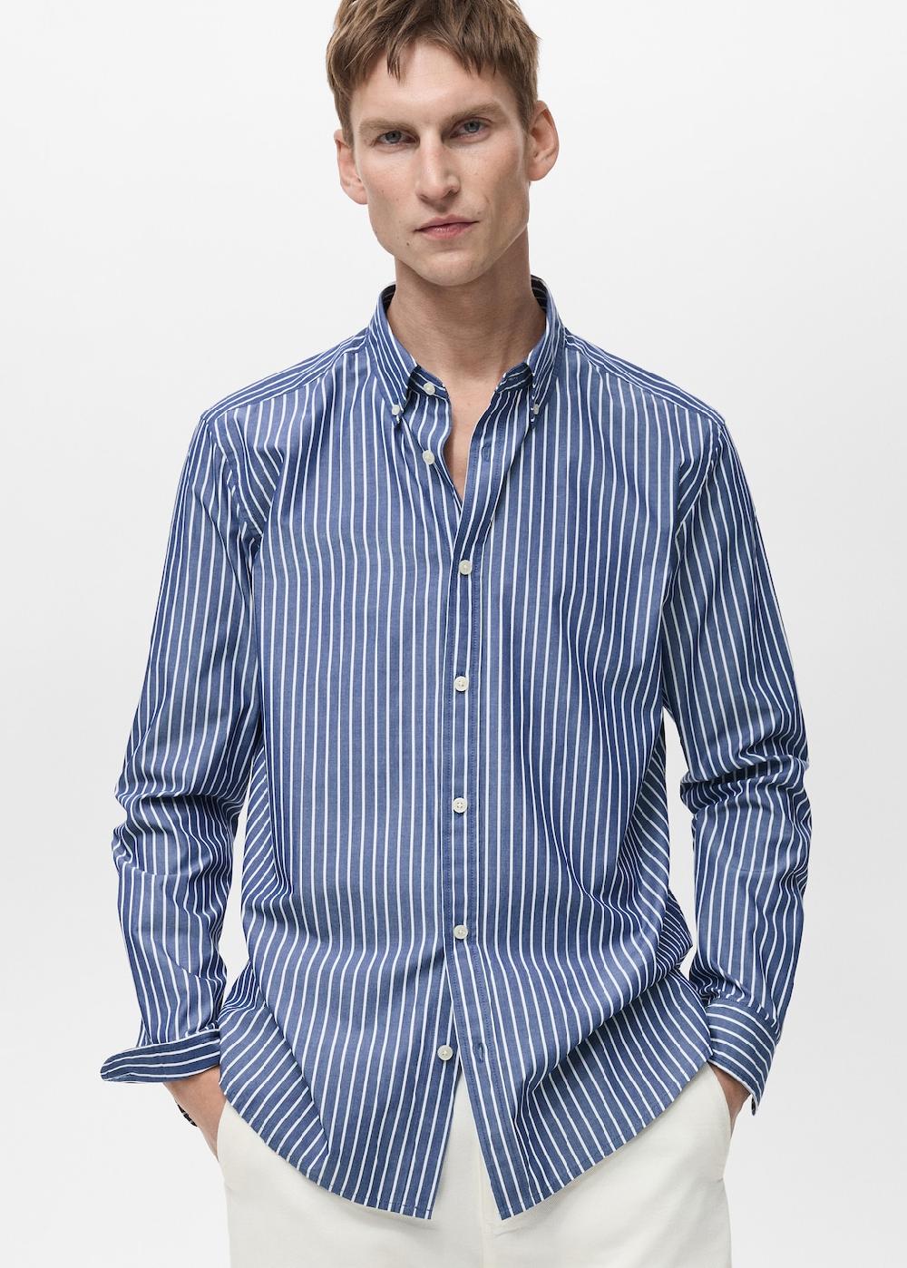 Mango Camicia 100% cotone regular-fit