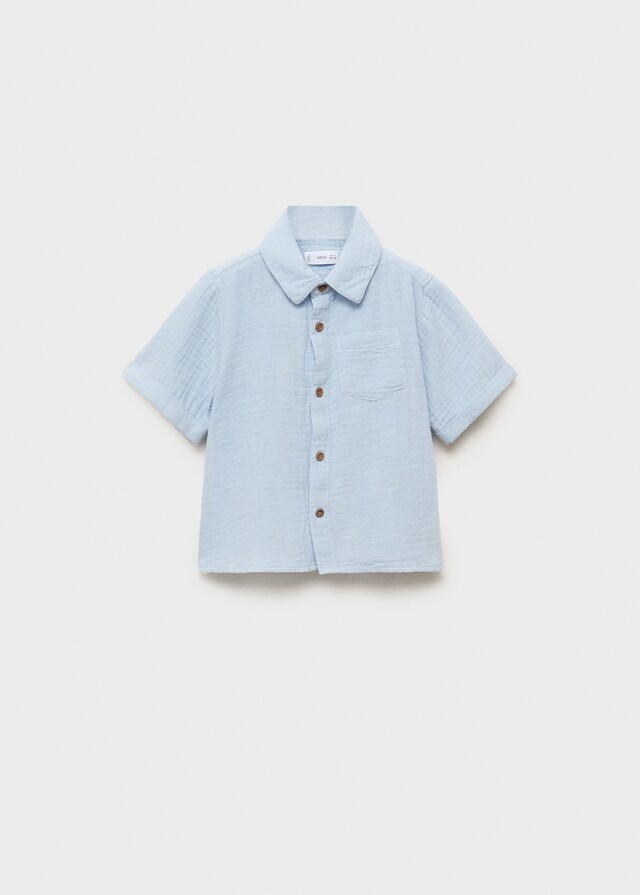 Mango Camicia Cotone Bambula
