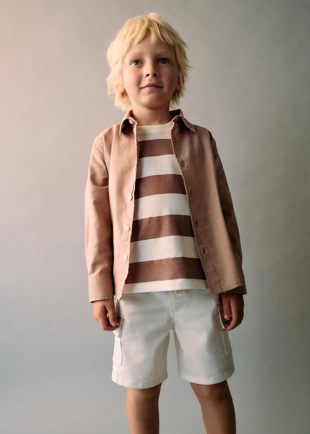 Mango Camicia cotone e lino