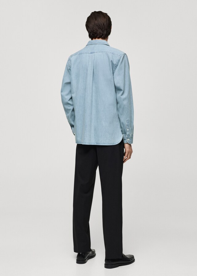Mango Camicia Denim Regular-fit