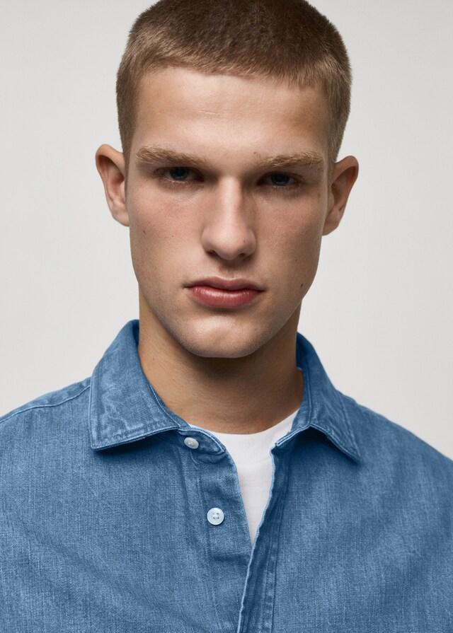 Mango Camicia Denim Regular-fit