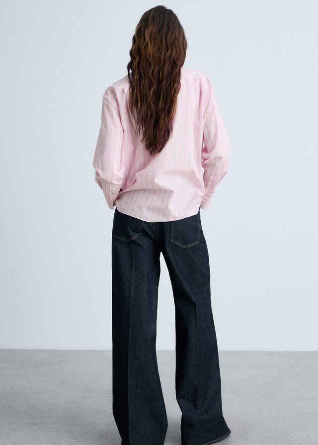 Mango Camicia Dritta Righe