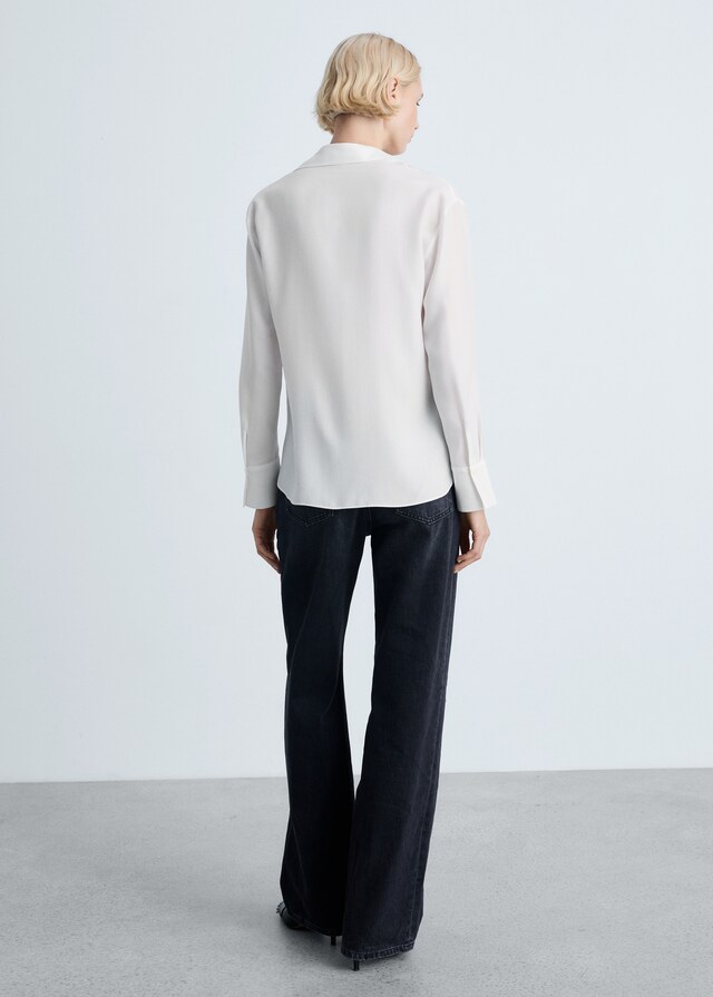 Mango Camicia Fluida Lyocell