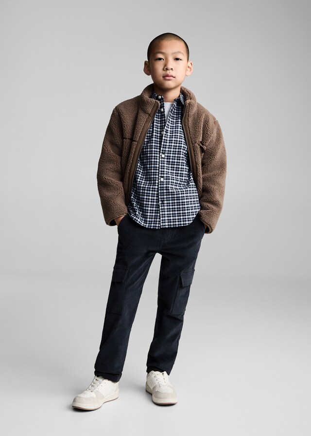 Mango Camicia Micro-quadri