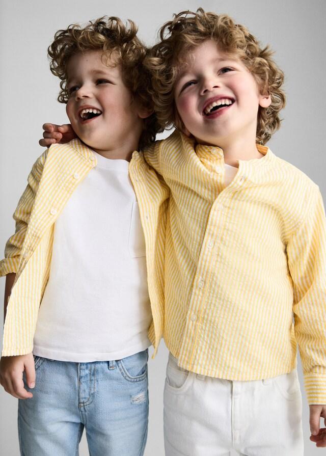 Mango Camicia Mille Righe