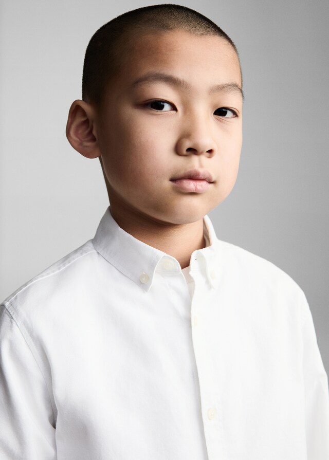 Mango Camicia Oxford 100% Cotone