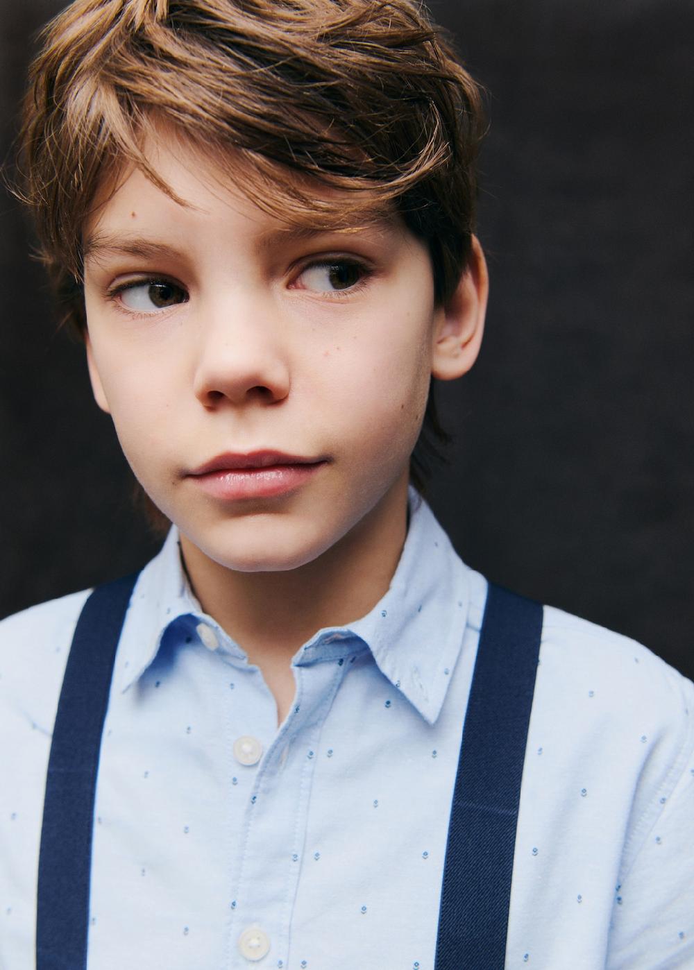 Mango Camicia Oxford stampa