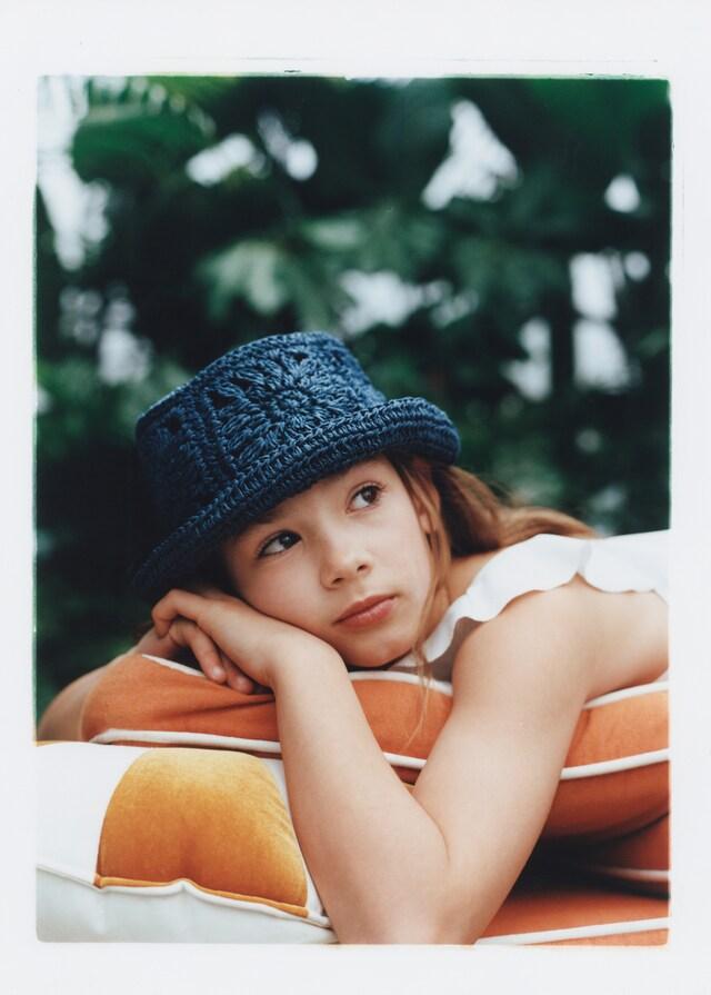 Mango Cappello Bucket Crochet