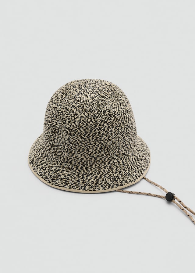 Mango Cappello Bucket Paglia