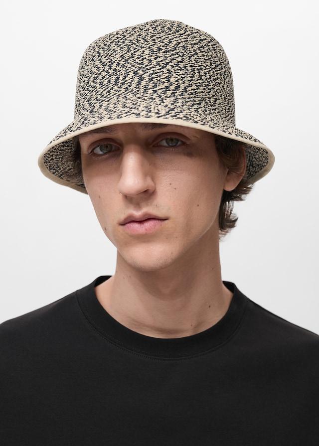 Mango Cappello Bucket Paglia
