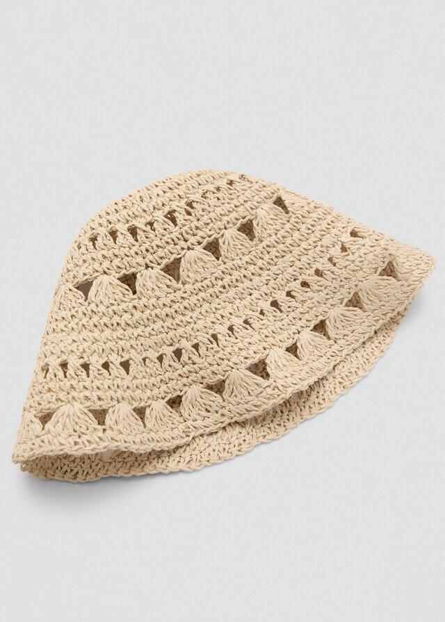 Mango Cappello Bucket Paglia
