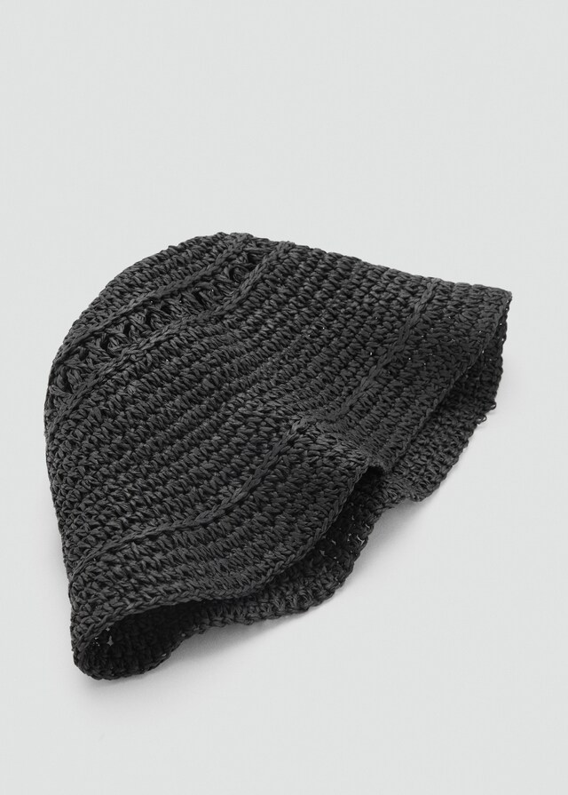 Mango Cappello Bucket Paglia