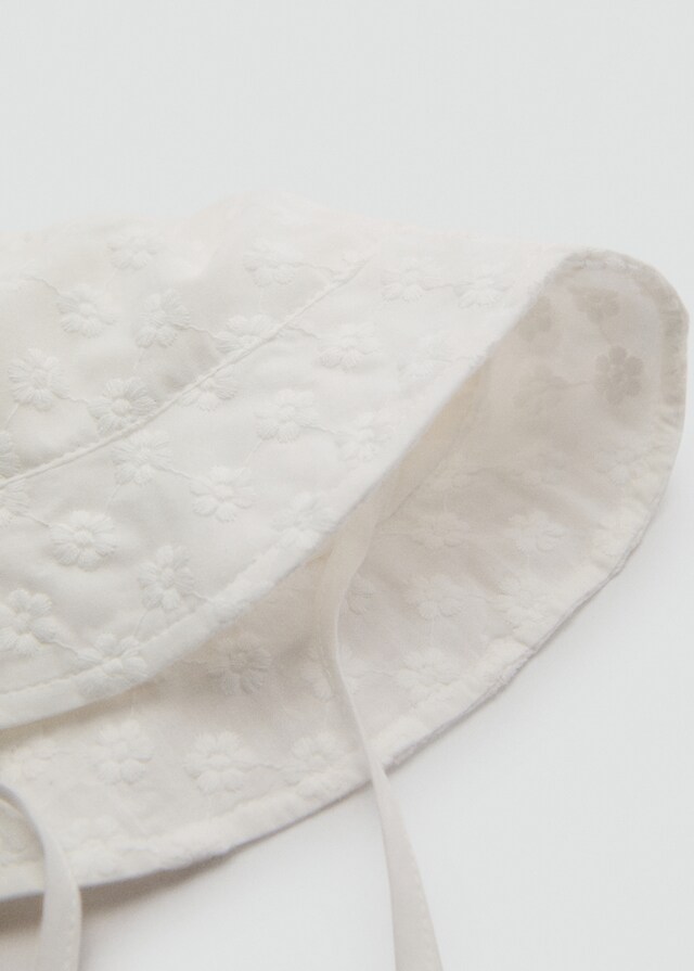 Mango Cappello Bucket Ricamato