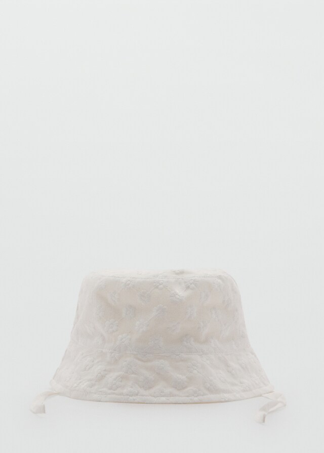 Mango Cappello Bucket Ricamato