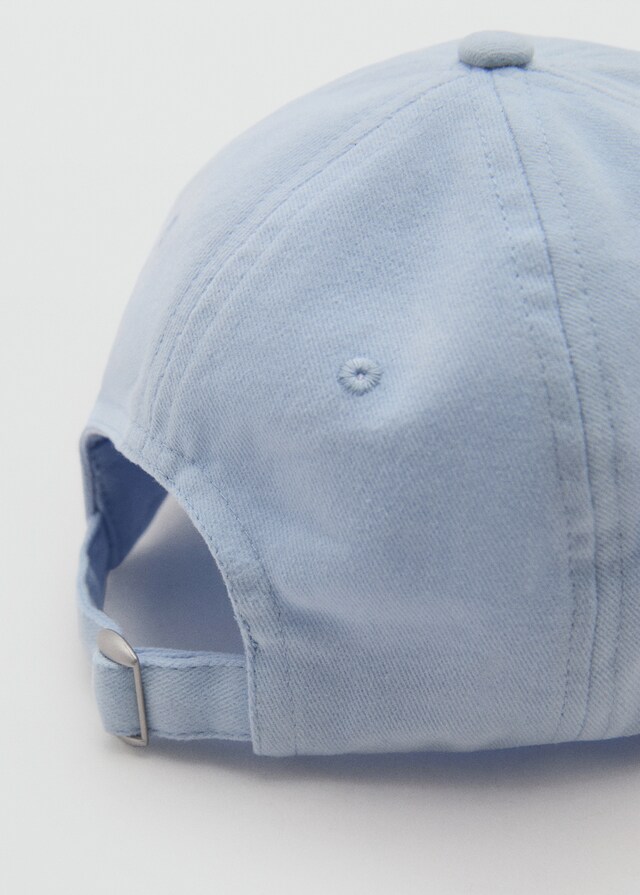 Mango Cappello Cotone Visiera