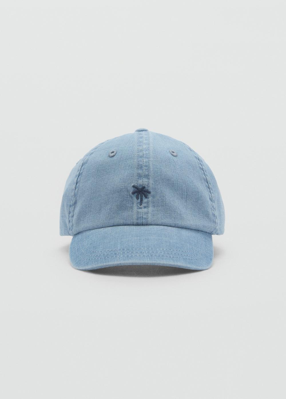 Mango Cappello denim visiera