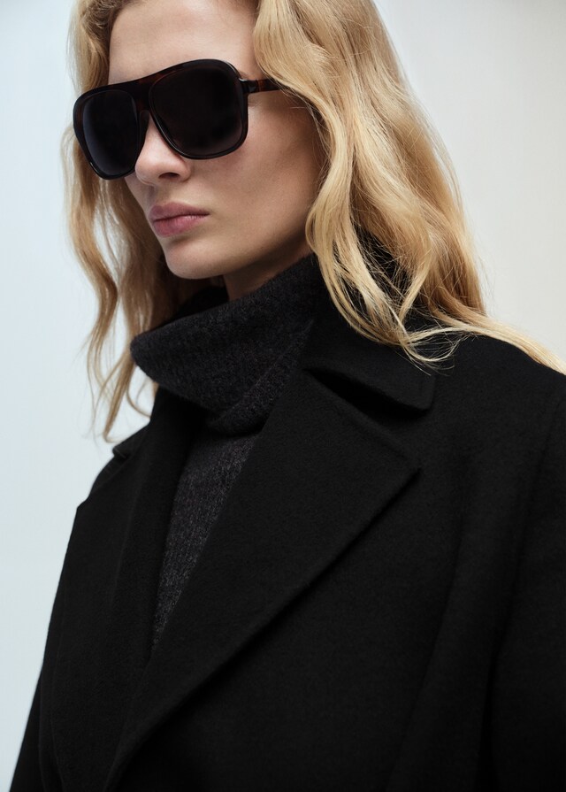 Mango Cappotto Handmade Cintura