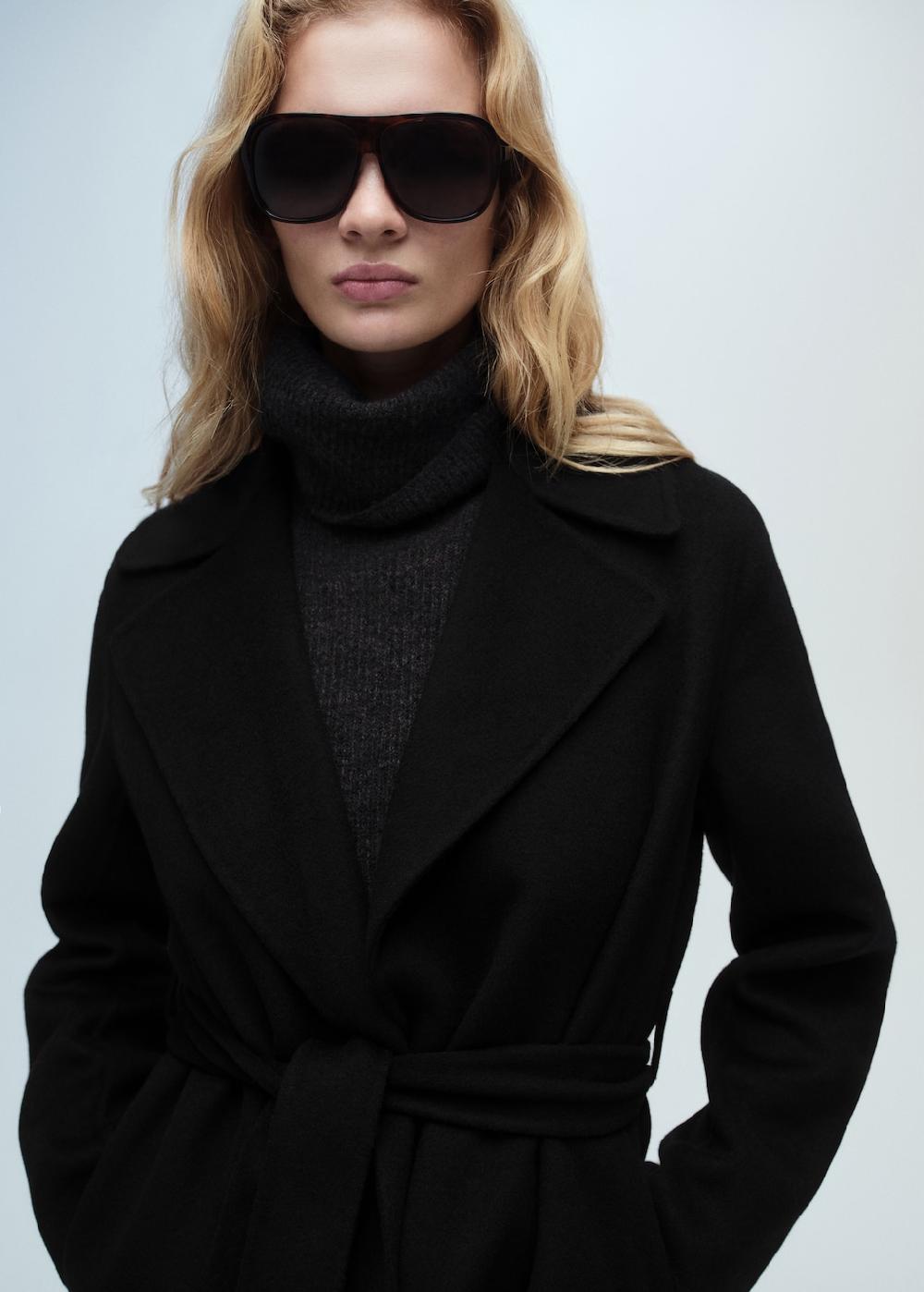 Mango Cappotto handmade cintura