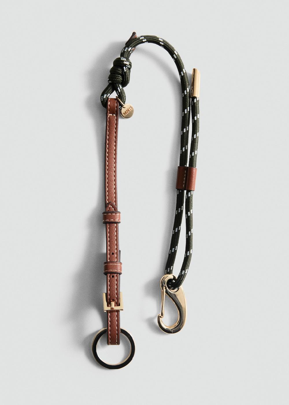 Mango Carabiner keyring with combination