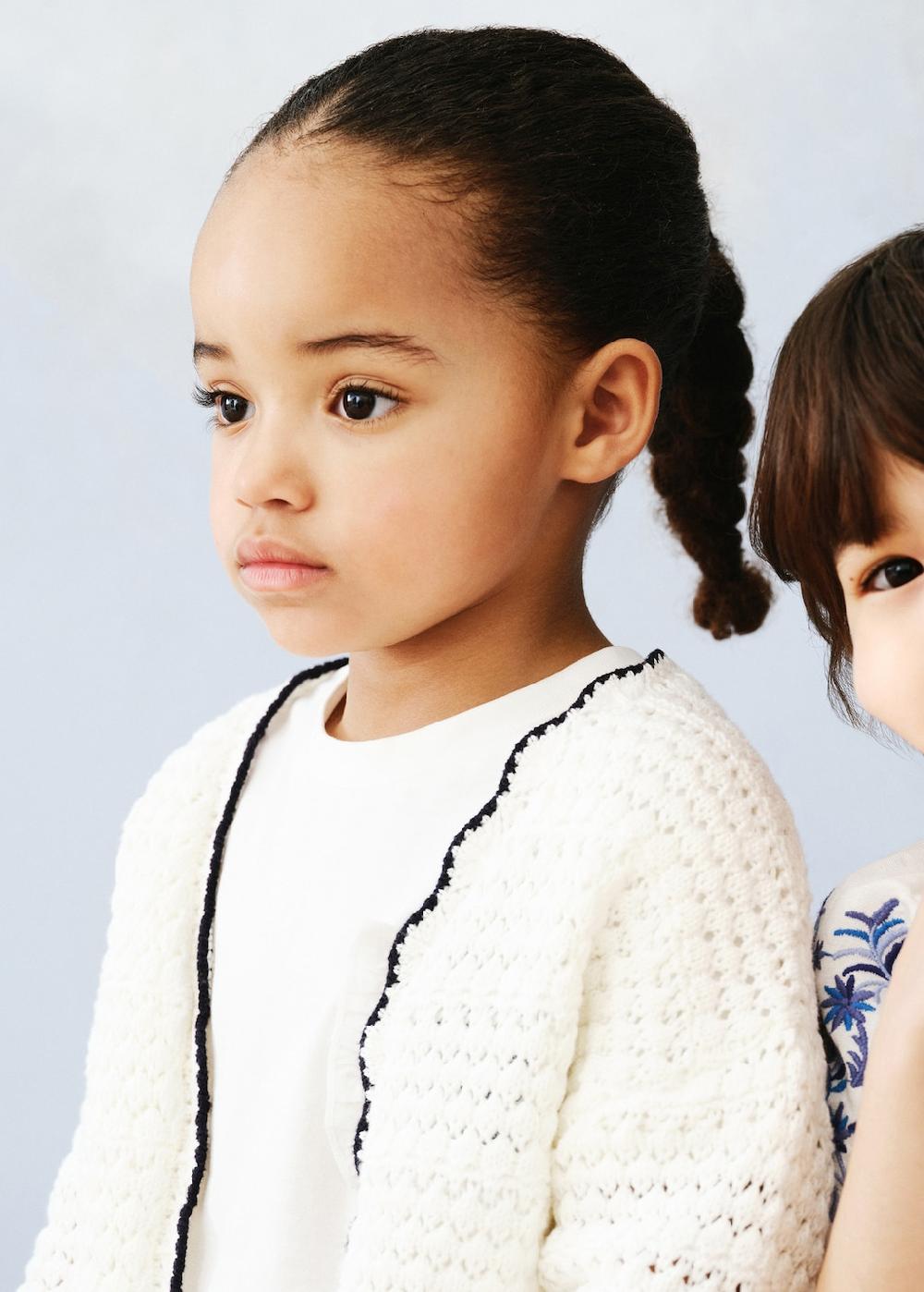 Mango Cardigan bordi a contrasto