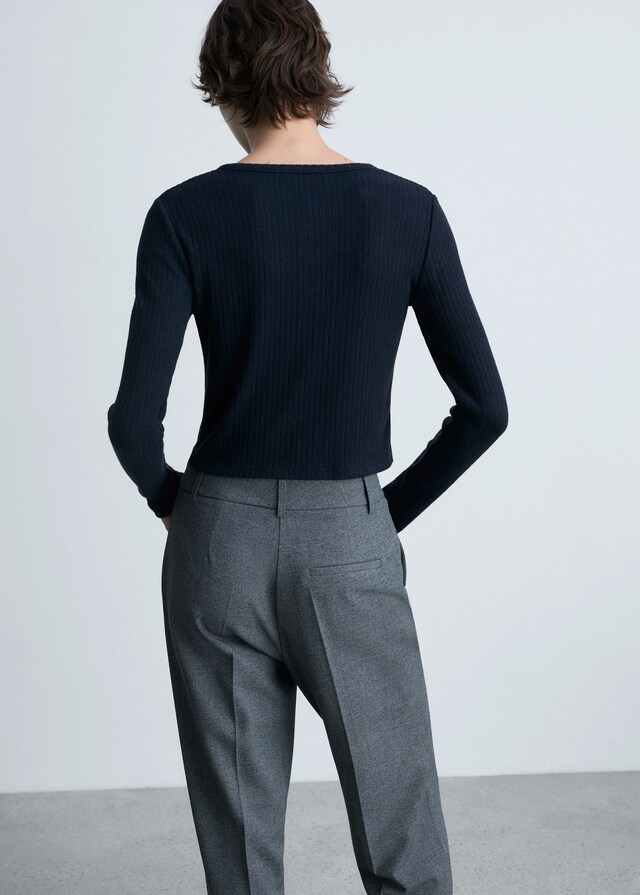 Mango Cardigan Coste Bottoni