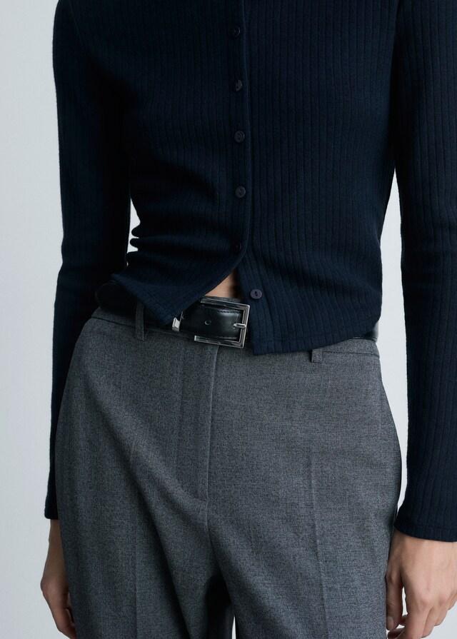 Mango Cardigan Coste Bottoni