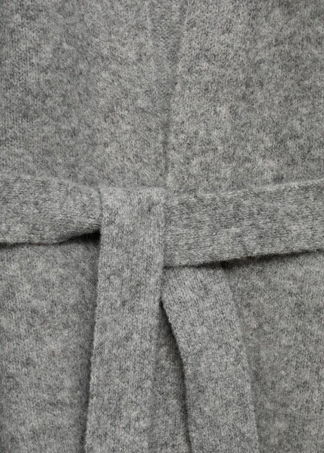 Mango Cardigan In Maglia Design Corto