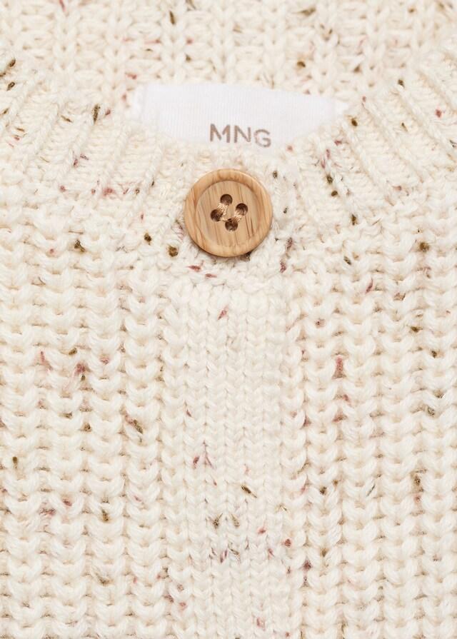 Mango Cardigan Maglia Bottoni